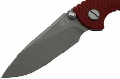 Rick Hinderer XM18 3.0” Slicer Non-Flipper CPM 20CV Red G10 Pocket Knife -KNIVESANDTOOLS Sales HRK XM18 3 SLNFWF RD 03 rickhinderer