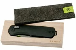 The James Brand The Carter, Black G10, Stainless Pocket Knife KN108115-00 -KNIVESANDTOOLS Sales JAKCT108115 09 the james brand
