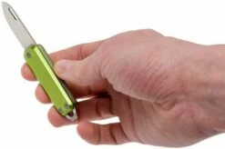 The James Brand Elko, Electric Moss + Satin Pocket Knife -KNIVESANDTOOLS Sales JAKELK4001 07 the james brand jakelk4001 07