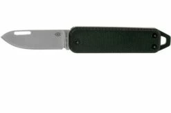 The James Brand Elko KN103143-00 Black Micarta + Satin Pocket Knife