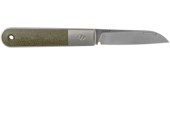 The James Brand The Wayland, OD Green Micarta, Stainless KN115127-00 Pocket Knife 4 The James Brand The Wayland, OD Green Micarta, Stainless KN115127-00 Pocket Knife - Image 2