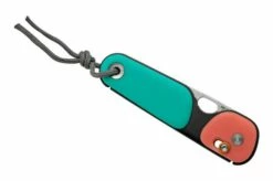 The James Brand The Redstone, Coral Turquoise + Satin, Serrated, Pocket Knife -KNIVESANDTOOLS Sales JAKN118161 01 06 jamesbrand