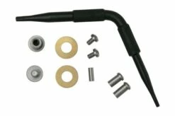 J.E. Made Lanny's Clip, Black G10, D2 Slipjoint Pocket Knife -KNIVESANDTOOLS Sales JM LAC D2 BL 08 jemade