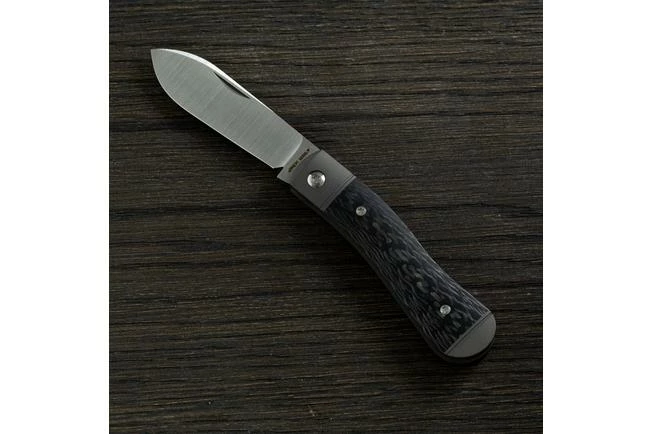 Jack Wolf K9 Jack, Twill Carbon Fibre K9-01-TWL Slipjoint Pocket Knife 3 Jack Wolf K9 Jack, Twill Carbon Fibre K9-01-TWL Slipjoint Pocket Knife
