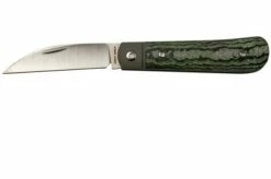 Jack Wolf Laid Back Jack, Fat Carbon Jungle Wear LAIDB-01-FCG Slipjoint Pocket Knife