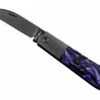 Jack Wolf Laid Back Jack LAIDB-02-KIR-PUR Kirinite Purple Wave, Slipjoint Pocket Knife -KNIVESANDTOOLS Sales JW LAIDB 02 KIR PUR 01 jackwolf