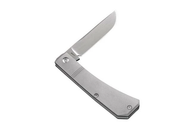 Jack Wolf Pioneer Jack PIONE-01-TI-SM Titanium Smooth, Slipjoint Pocket Knife 4 Jack Wolf Pioneer Jack PIONE-01-TI-SM Titanium Smooth, Slipjoint Pocket Knife - Image 2