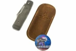 Jack Wolf Sharpshooter Jack, OD Green Canvas Micarta SHSH-MOD Slipjoint Pocket Knife -KNIVESANDTOOLS Sales JW SHSH MOD 08 jackwolf