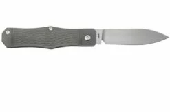 Jack Wolf Vampire Jack VAMPI-02-TI-JIGGED Jigged Titanium Hand Satin, Slipjoint Pocket Knife -KNIVESANDTOOLS Sales JW VAMPI 02 TI JIGGED 02 jackwolf