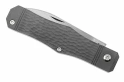 Jack Wolf Vampire Jack VAMPI-02-TI-JIGGED Jigged Titanium Hand Satin, Slipjoint Pocket Knife -KNIVESANDTOOLS Sales JW VAMPI 02 TI JIGGED 06 jackwolf