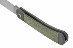 Jack Wolf Venom Jack VEN-01-GRN Canvas Micarta Green, Slipjoint Pocket Knife -KNIVESANDTOOLS Sales JW VEN 01 GRN 04 jackwolf