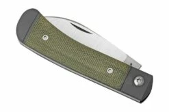 Jack Wolf Venom Jack VEN-01-GRN Canvas Micarta Green, Slipjoint Pocket Knife -KNIVESANDTOOLS Sales JW VEN 01 GRN 06 jackwolf