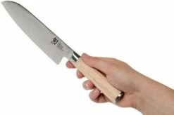 Kai Shun Classic White Santoku 18 Cm -KNIVESANDTOOLS Sales KADM 0702W 07 kai shun classic