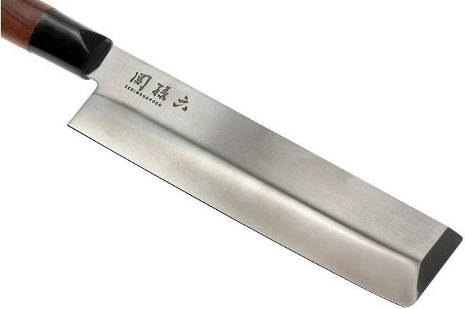 Kai Seki Magoroku Redwood Nakiri 0165N 17 Cm 5 Kai Seki Magoroku Redwood Nakiri 0165N 17 Cm - Image 3