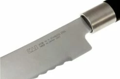 Kai Wasabi Black Bread Knife 23cm 6723B -KNIVESANDTOOLS Sales KAWB 6723B 03 kai wasabi black broodmes kawb 6723b 03
