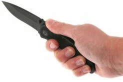 Kershaw 1670BLK Blur Black -KNIVESANDTOOLS Sales KE1670BLK 07 kershaw blur black ke1670blk d7