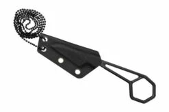 Kansept Hex G0001A4 Black Coating 14C28N, Neck Knife, Ostap Hel Design -KNIVESANDTOOLS Sales KSG0001A4 04 kansept