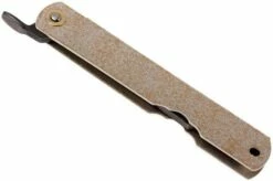 Higonokami Pocket Knife 7,4 Cm SPE1, SK-carbon Fiber, Silver/gold -KNIVESANDTOOLS Sales KT HIGO SPE1 07 higonokami kt higo spe1 07