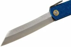 Higonokami Pocket Knife 7,3 Cm HIGO28, Blue Paper Steel -KNIVESANDTOOLS Sales KT HIGO28 03 higonokami kt higo28 03