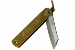 Higonokami Pocket Knife 5 Cm HIGO75BS, SK-carbon Steel, Brass -KNIVESANDTOOLS Sales KT HIGO75BS 04 higonokami