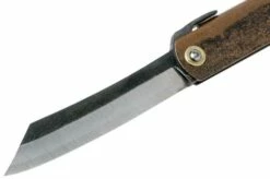 Higonokami Pocket Knife 7.3 Cm HIGOC2B, Blue Paper Steel, Brown Black Glitter -KNIVESANDTOOLS Sales KT HIGOC2B 03 higonokami