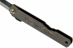 Higonokami Pocket Knife 7.3 Cm HIGOC2, Blue Paper Steel, Brown Black Glitter -KNIVESANDTOOLS Sales KT HIGOC2 05 higonokami