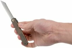 Higonokami Pocket Knife 7.3 Cm HIGOC2, Blue Paper Steel, Brown Black Glitter -KNIVESANDTOOLS Sales KT HIGOC2 07 higonokami