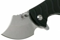 Kizer Flip Shank Ki2521A1 Black G10 Pocket Knife, Alex Shunnarah Design -KNIVESANDTOOLS Sales KZKI2521A1 03 kizer