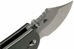 Kizer Flip Shank Ki2521A1 Black G10 Pocket Knife, Alex Shunnarah Design -KNIVESANDTOOLS Sales KZKI2521A1 06 kizer