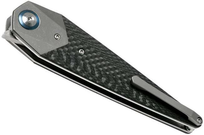 Kizer Söze Carbon Fibre Ki4513A2 Pocket Knife, Elijah Isham Design 6 Kizer Söze Carbon Fibre Ki4513A2 Pocket Knife, Elijah Isham Design - Image 4