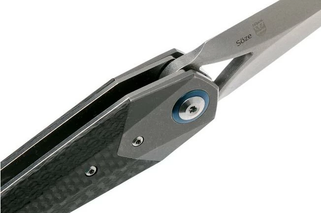 Kizer Söze Carbon Fibre Ki4513A2 Pocket Knife, Elijah Isham Design 8 Kizer Söze Carbon Fibre Ki4513A2 Pocket Knife, Elijah Isham Design - Image 6