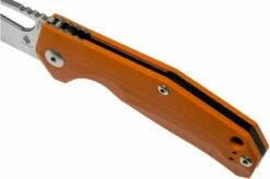 Kizer Vanguard Kesmec N2 Orange V4461N2 Pocket Knife, Kim Ning En Azo Design -KNIVESANDTOOLS Sales KZV4461N2 07 kizer