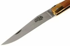 Forge De Laguiole - Natural Wood Folder, Juniperwood 8 Forge De Laguiole - Natural Wood Folder, Juniperwood -KNIVESANDTOOLS Sales LA1211GE 02 forge de laguiole vouwmes la1211ge d2