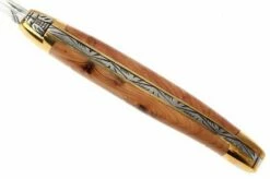 Forge De Laguiole - Natural Wood Folder, Juniperwood 10 Forge De Laguiole - Natural Wood Folder, Juniperwood -KNIVESANDTOOLS Sales LA1211GE 04 forge de laguiole vouwmes la1211ge d4