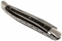 Forge De Laguiole 1211INEB, Ebony 12 Forge De Laguiole 1211INEB, Ebony -KNIVESANDTOOLS Sales LA1211INEB 04 forge de laguiole la1211ineb 04