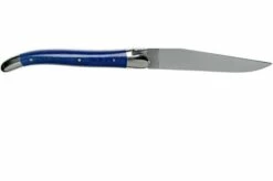 Forge De Laguiole 1211INTCBLEB 11cm, Blue Micarta, Laguiole Knife -KNIVESANDTOOLS Sales LA1211INTCBLEB 02 forge de laguiole