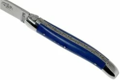 Forge De Laguiole 1211INTCBLEB 11cm, Blue Micarta, Laguiole Knife -KNIVESANDTOOLS Sales LA1211INTCBLEB 07 forge de laguiole