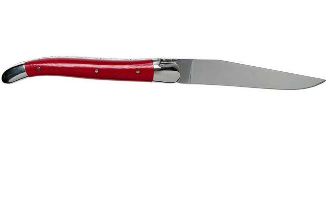 Forge De Laguiole 1211INTCROUB 11cm, Red Micarta, Laguiole Knife 4 Forge De Laguiole 1211INTCROUB 11cm, Red Micarta, Laguiole Knife - Image 2