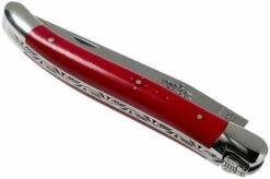 Forge De Laguiole 1211INTCROUB 11cm, Red Micarta, Laguiole Knife 13 Forge De Laguiole 1211INTCROUB 11cm, Red Micarta, Laguiole Knife -KNIVESANDTOOLS Sales LA1211INTCROUB 04 forge de laguiole