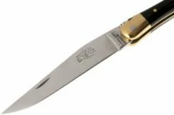 Forge De Laguiole - Natural Wood Folder, 3 Inch, Ebony 8 Forge De Laguiole - Natural Wood Folder, 3 Inch, Ebony -KNIVESANDTOOLS Sales LA129EB 02 forge de laguiole vouwmes la129eb d2