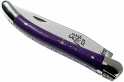 Forge De Laguiole 129INTCVIOBRI 9cm, Violet Micarta, Laguiole Knife 13 Forge De Laguiole 129INTCVIOBRI 9cm, Violet Micarta, Laguiole Knife -KNIVESANDTOOLS Sales LA129INTCVIOBRI 04 forge de laguiole