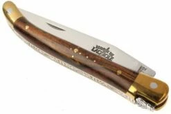 Forge De Laguiole - Natural Wood Folder, 3 Inch, Pistachiowood -KNIVESANDTOOLS Sales LA129PI 03 forge de laguiole vouwmes la129pi d3