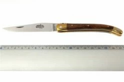 Forge De Laguiole - Natural Wood Folder, 3 Inch, Pistachiowood -KNIVESANDTOOLS Sales LA129PI 05 forge de laguiole vouwmes la129pi d5