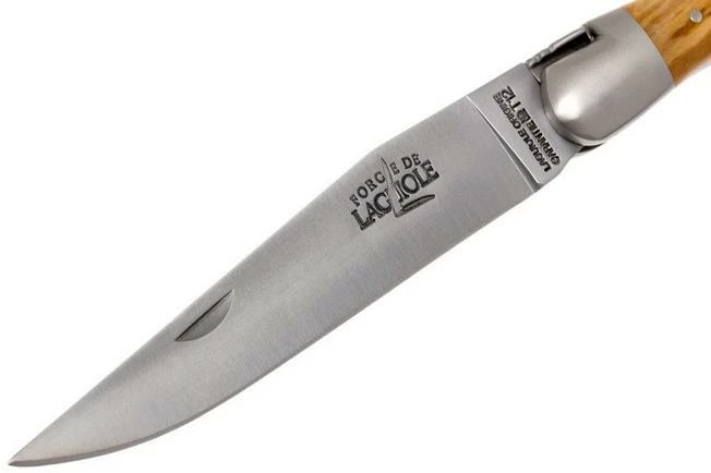 Forge De Laguiole With Corkscrew 22121INOL, Olive Wood 5 Forge De Laguiole With Corkscrew 22121INOL, Olive Wood - Image 3