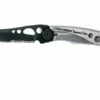 Leatherman Skeletool Knife KBx Black & Silver Pocket Knife Partially Serrated, Limited Edition 832617 -KNIVESANDTOOLS Sales LEKBX BS 01 leatherman