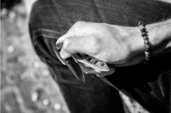 Leatherman Skeletool Knife KBx Black & Silver Pocket Knife Partially Serrated, Limited Edition 832617 -KNIVESANDTOOLS Sales LEKBX BS 08 leatherman 1200x800 1