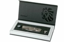 LionSteel ROK Bronze Titanium ROK B Pocket Knife -KNIVESANDTOOLS Sales LI ROK B 10 lionsteel rok