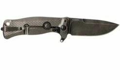 LionSteel SR11 Titanium Black, Blackwash Blade, SR11 BB Pocket Knife -KNIVESANDTOOLS Sales LI SR11 BB 02 lionsteel li sr11 bb 02