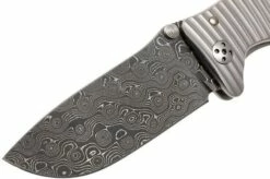 LionSteel SR1 Raindrop Damascus SR1-DR Pocket Knife -KNIVESANDTOOLS Sales LI SR1DR G 03 lionsteel li sr1dr g 03