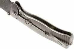 LionSteel SR1 Raindrop Damascus SR1-DR Pocket Knife -KNIVESANDTOOLS Sales LI SR1DR G 05 lionsteel li sr1dr g 05